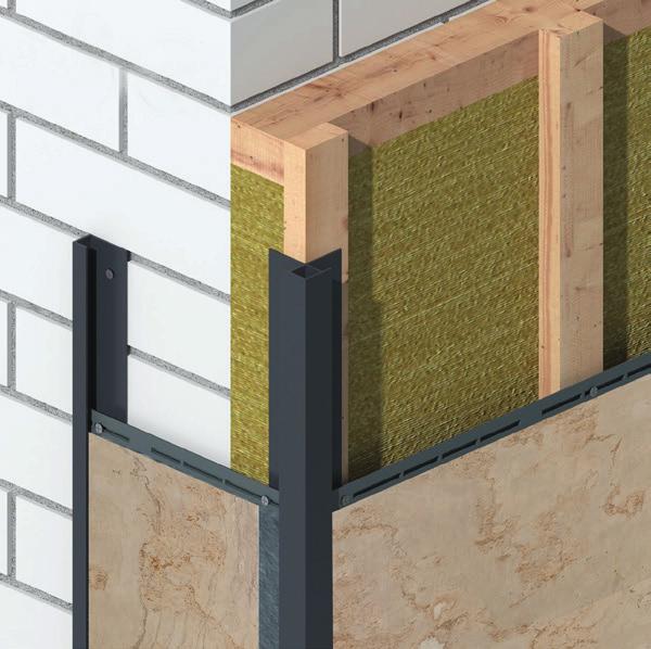 A ventilation profile (lower ventilation) is also installed in the lintel