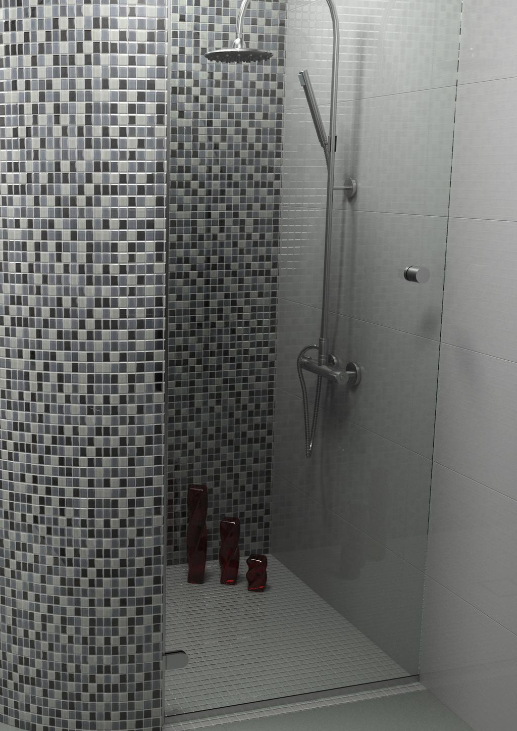 cabins Altea cabin Shower cabin with circular tray with 100 cm radius and 200 cm