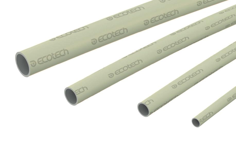 6 BAR ECOPEX CARRIER PIPE 6 BAR ECOPEX pipes are mainly used for district heating and cooling applications.
