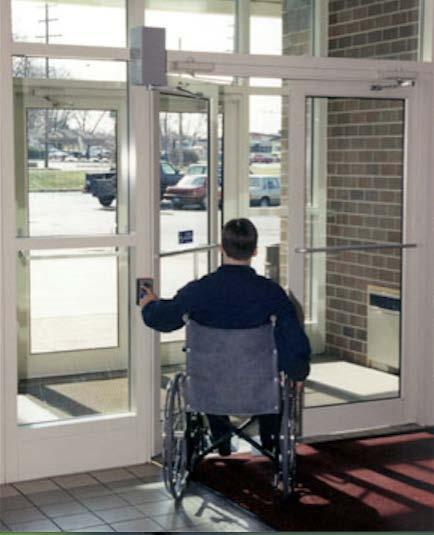 17. Automatic Doors 1001.2 Standards 1003.3.1.2 Special Doors 1133B.2.3.2 Powered doors must comply with UBC Standard 10-1 for doors installed under the 1998 Code.
