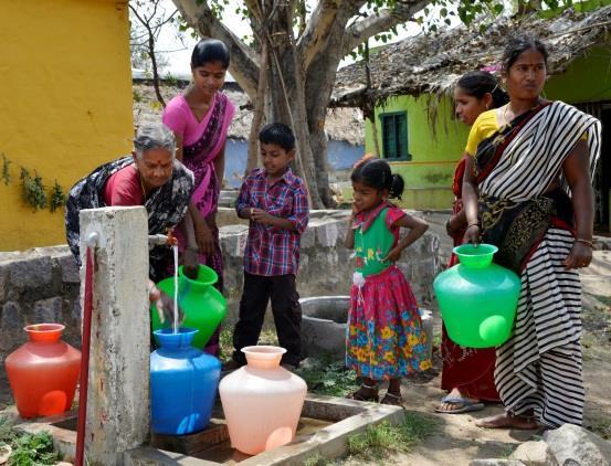 上下水道セクター日本の知見を活かして重要な都市を包括的に支援 Water Sector Safe drinking water to rural area of India Rural water supply and fluorosis