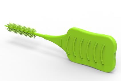 " In booth W3303, ENGEL will produce single-component interdental brushes, fully