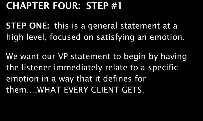 The model itself has 3-Steps and a quick overview is as follows: Step One - THE WANT!