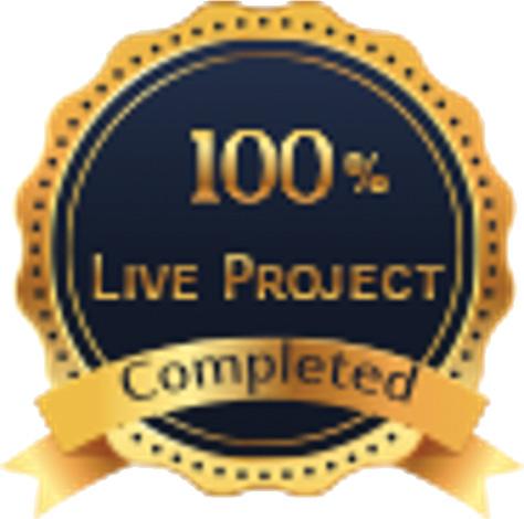 Our Features 100% Live Projects 100% Job Assurance At Webliquids we involve our students in the projects of the company so that beside getting training they can have the experience of getting things