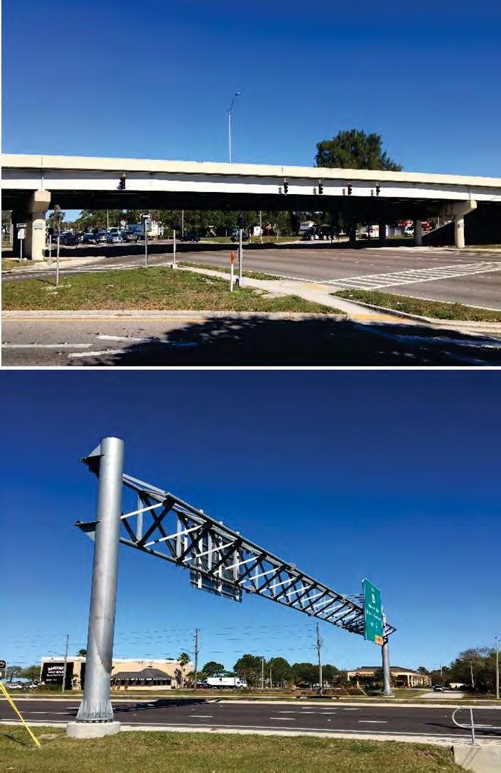Structures Project Requirements Bridge piers are not permitted in the median of US 19 Envelope for future light rail
