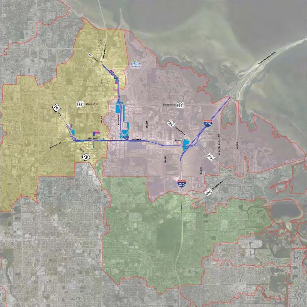Drainage Overall Drainage Watersheds: Cross Bayou Roosevelt