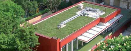 ADVANTAGES GREEN ROOFS Fully reinforced, root resistant waterproofing systems for green roof applications Sopralene bituminous waterproofing systems