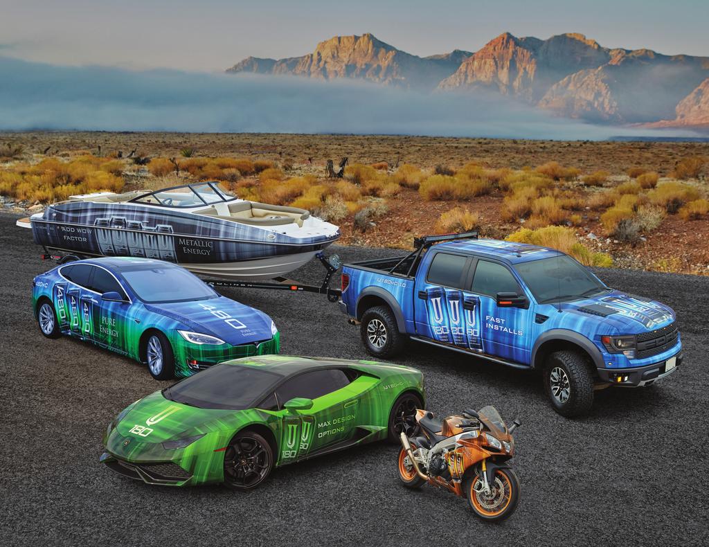 Energize your wrap options. Meet the 3M Print Wrap Film family featuring Comply Adhesive with.