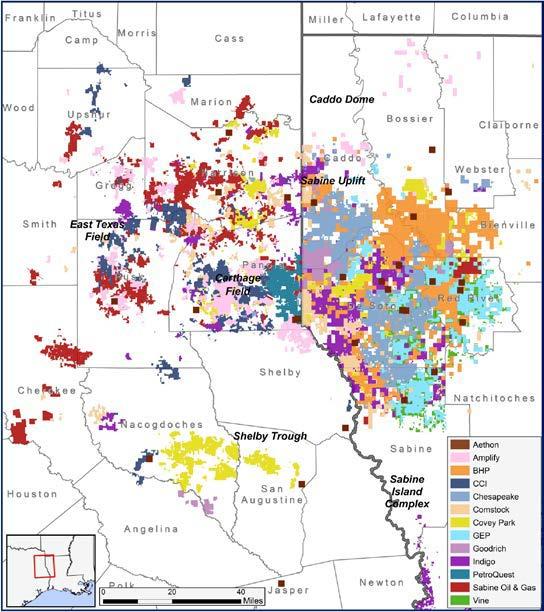 >100 Tcf available resources in Haynesville Driftwood Holdings plans to fund and purchase 15 Tcf Target size: Potential acquisition targets: Range of resources per target (Tcf) (1) :
