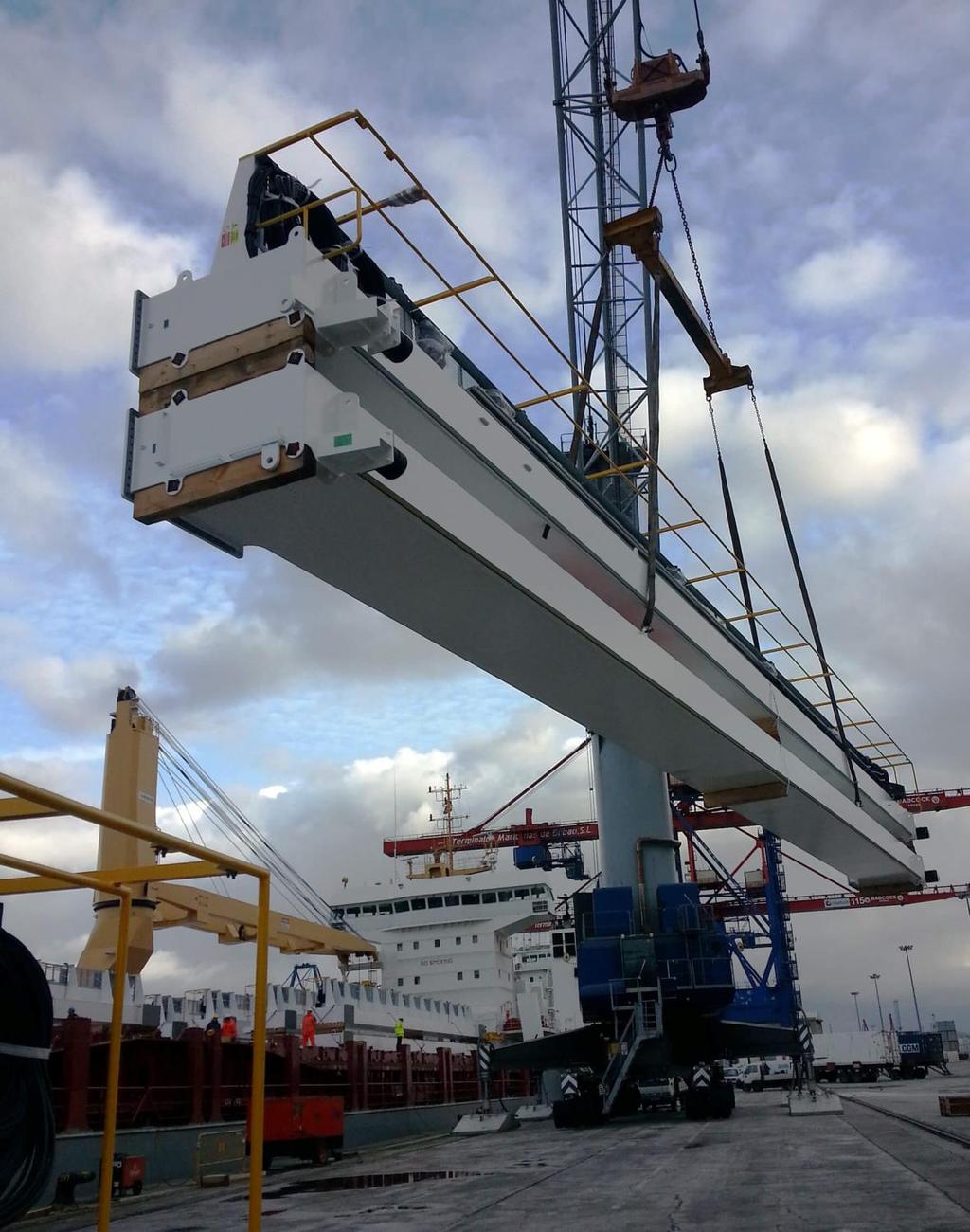 NOATUM LOGISTICS - ACTIVITIES 22 PROJECT CARGO Complete services for Turn Key Projects Transportation of industrial equipment, machinery and heavy lifts and out of gauge cargo Assembly and