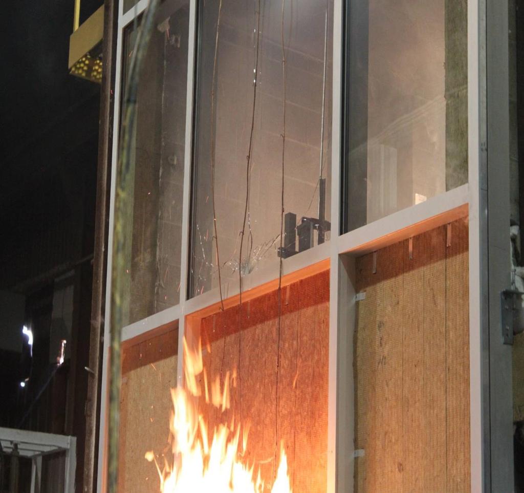 Fire Performance Glass breakage