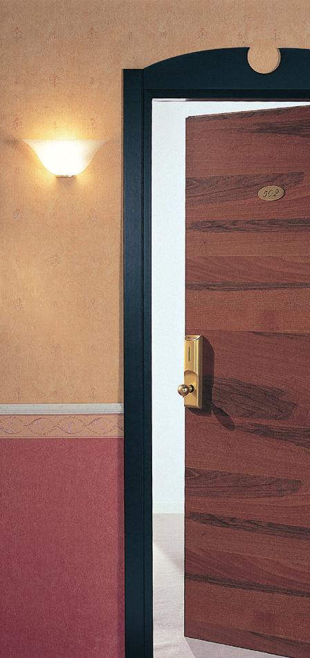 COATING SYSTEMS FOR DOORS The products and cycles indicated can be applied to all kinds of wood used for doors: Walnut, Tanganyika Walnut, Cherry, Oak and Wenge. RU 7588 (see page 20).