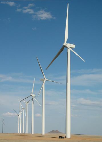 Consideration for Siting a Wind Farm Income = Energy Output ~ (Wind Speed) 3 Rotor Blades 37m: Shown Feathered 37m length Transmission Access Power Purchase
