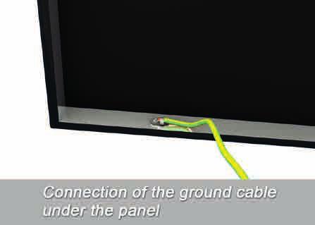 CABLES, MAKE SURE YOU DO NOT CREATE ANY INDUCTION