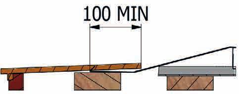 These elements must be attached mechanically, as described in the roofing