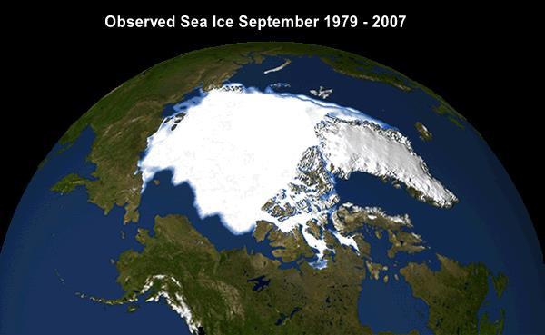 2001 and 2007 (NOAA Report Card 2008) Ice only 3 feet thick in most locations (NOAA FAQ, 2007) In