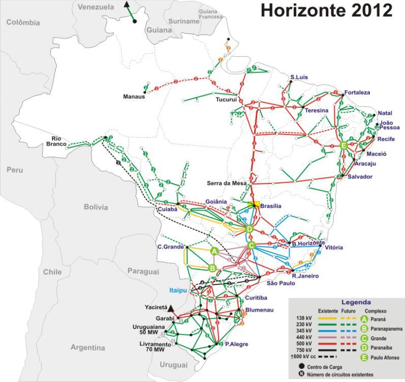2.3. INTERCONNECTED TRANSMISSION SYSTEM The Brazilian Interconnected System (SIN) is a complex hydro-thermal system that is connected by a long transmission grid.