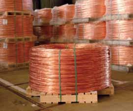 Our continuous cast wire rod, manufactured to the highest degree of automation possible, is rolled a number