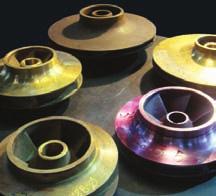 Well developed supply chain, experienced pattern makers, specialized foundries, pump service providers.