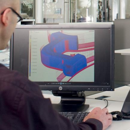Modern CAD tools (CATIA V) Experienced designers On-site design at customer facilities Dedicated