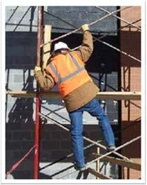Accessing Scaffolding Systems When scaffolds are greater than 2 feet above a point of access, ladders, stairways, ramps or similar means must be used.