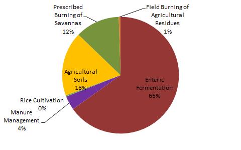 Australian Emissions Context Agriculture 57% of all methane 75% of all nitrous oxide Enteric