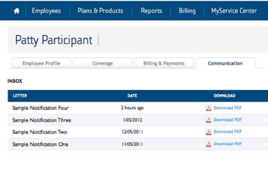 COBRAToday bears responsibility for sending all documents to the employees. Reports Billing & Payments For reports, click on the Reports tab.