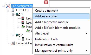encoder (Prod. Ref. ENCOD-USB; this encoder does not require a driver). To put it in service in SenatorFX.