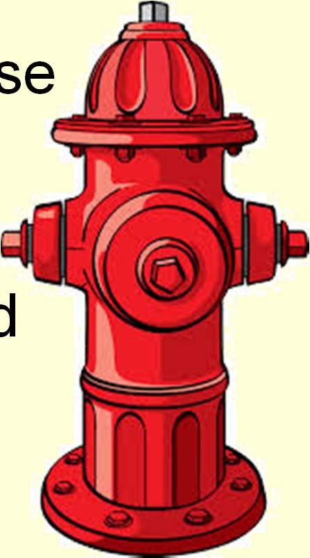 Hydrants What Is Needed? Back flow preventer required Rental meter/back flow: $2000.