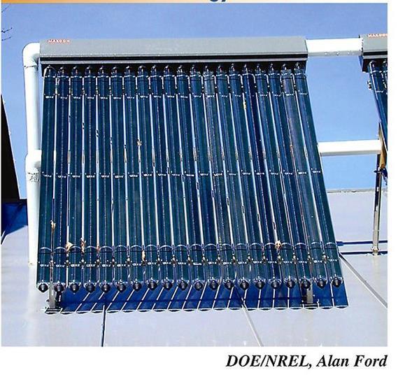 Passive solar Heat from Solar: Solar thermal/hot water Used to heat residential, commercial or industrial water supplies as well as space heating and pools.