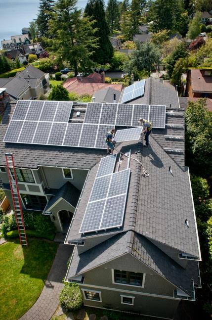 generally consists of photovoltaic modules (aka "solar panels") installed as an array