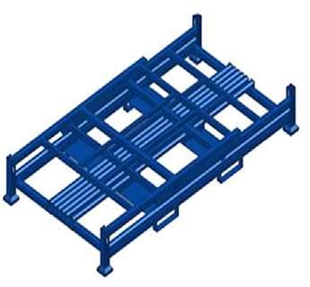 R Tyre Racking Systems Foldable tyre Racking