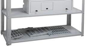 storing system according to your own specifications and requirements assembled with nuts and bolts.