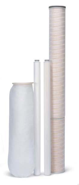 Filter Comparison-500 GPM at 5 micron ULTIPLEAT HIGH FLOW 7" (152.4mm) FIGURE 1. TYPICAL HOUSING DIAMETER ULTIPLEAT HIGH FLOW FILTER DEPTH FILTER PLEATED FILTER BAG FILTER 18" 13" (203.2mm) (330.