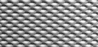 (LS) or a diamond shaped mesh (LD) with a variation in openness