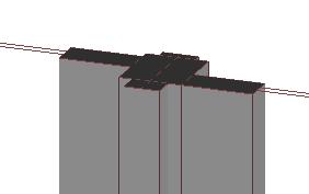 Casing= OFF, No Spacing Casing= ON, No Spacing Casing= ON, Spacing ON Wall Geometry With this parameter you can adjust the door to the geometry of the wall.