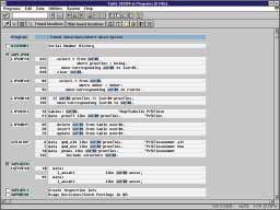 Debugger The Debugger helps locate and correct errors in application logic or data handling.