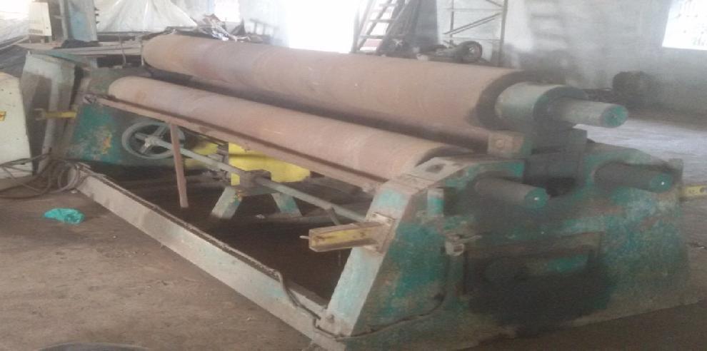 8. Rolling machine: This machine is intended for carrying out rolling the sheet metals into cylindrical shapes, curve shapes etc. meeting the stringent demands of high quality.