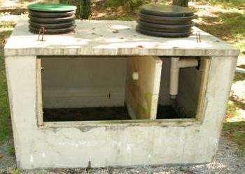 Two Compartment Septic Tank Example Effluent