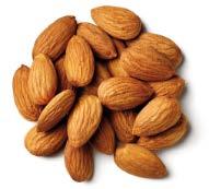 How do almonds compare to other foods?