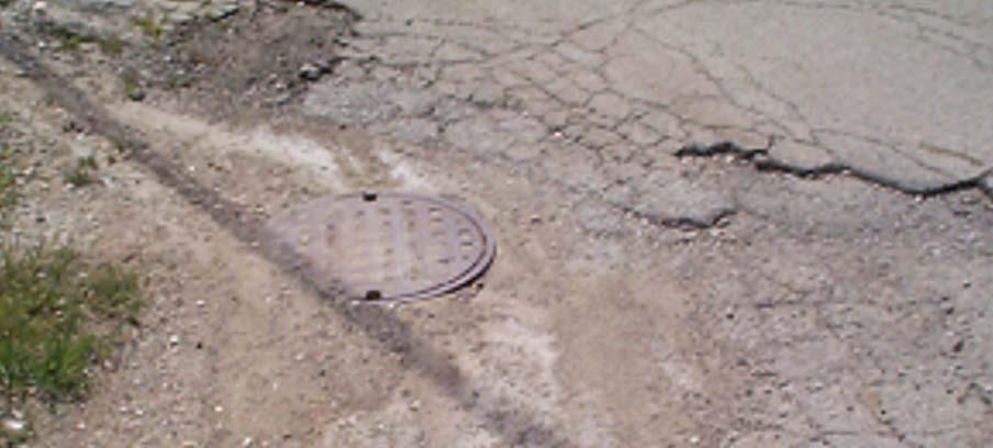 Rating 1 FAILED RATING 1 - Potholes