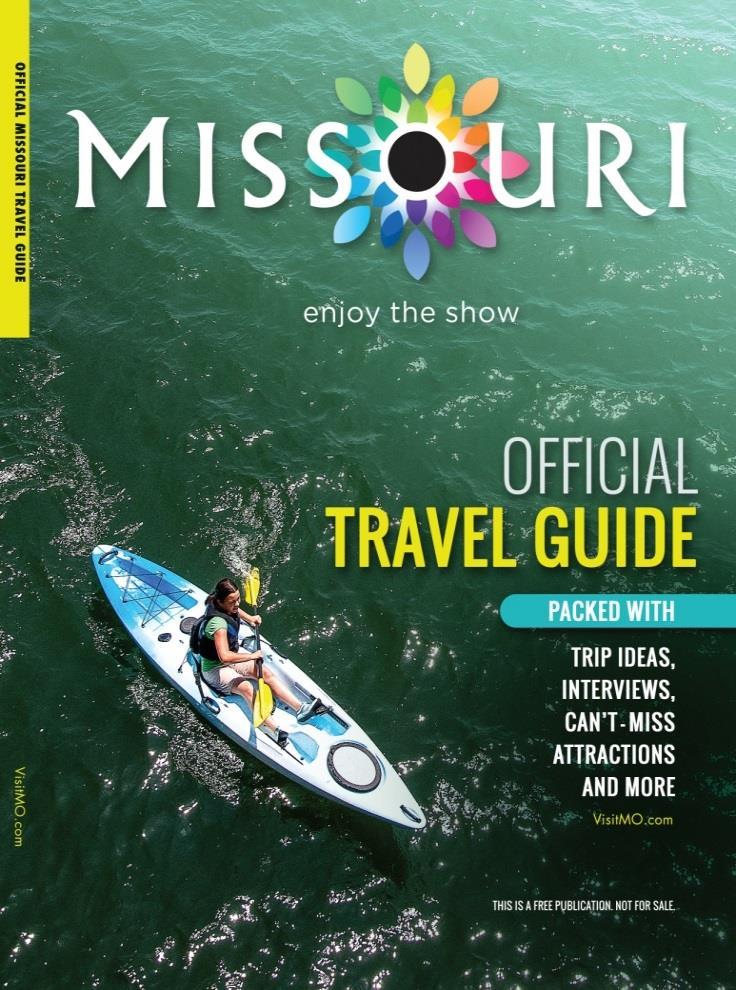 Missouri Travel Guide MDT s largest print asset 375,000 copies printed Distributed statewide, shipped