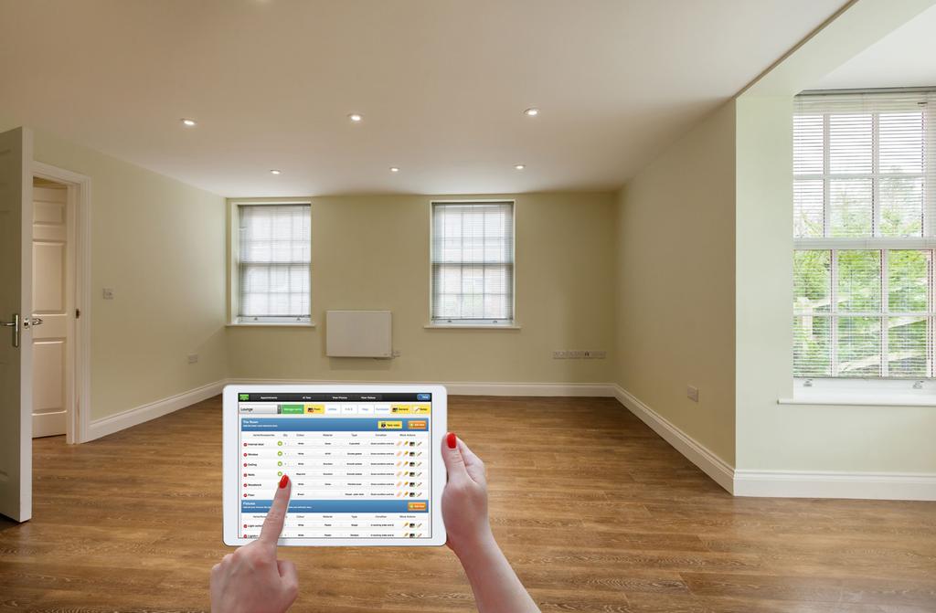 USER FRIENDLY KPR allows property managers to quickly, efficiently and accurately record information about a property - both in writing and with photos - without the need for an internet connection.