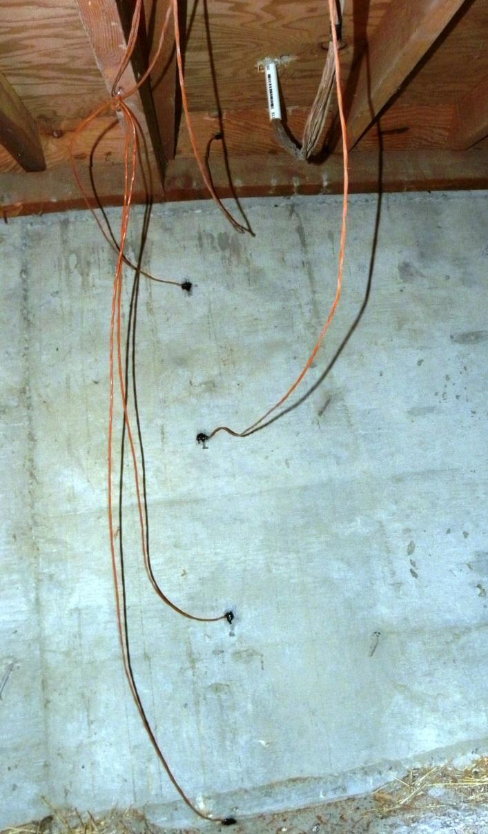 Figure 24 Deck and Web thermocouples