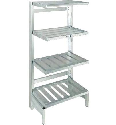 lugs Capacities ranging from 4 shelves to 8 shelves