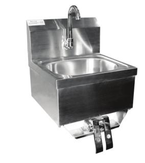Steel Hand Sinks Stainless steel Many sizes and mounting options