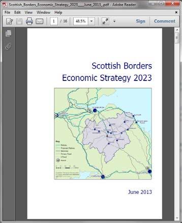 Policy links (Local) Scottish Borders