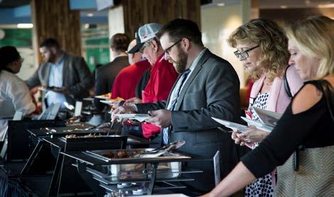 Be a Presenting Sponsor Daily Public Buffet Engage with attendees at Canada s Farm Progress Show s most popular dining destination!