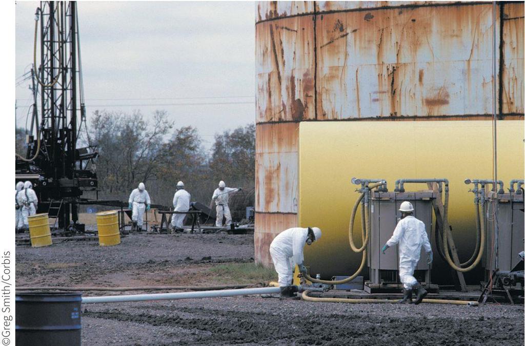 Management of Hazardous Waste Superfund National Priorities List 2014: 1,326 sites on the list States with