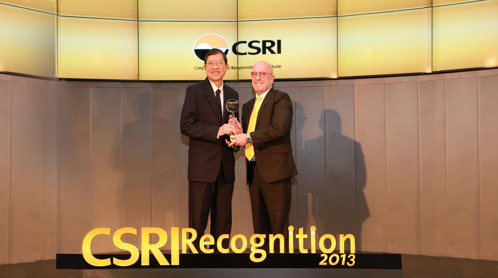 PDI received CSRI Recognition Rising Star